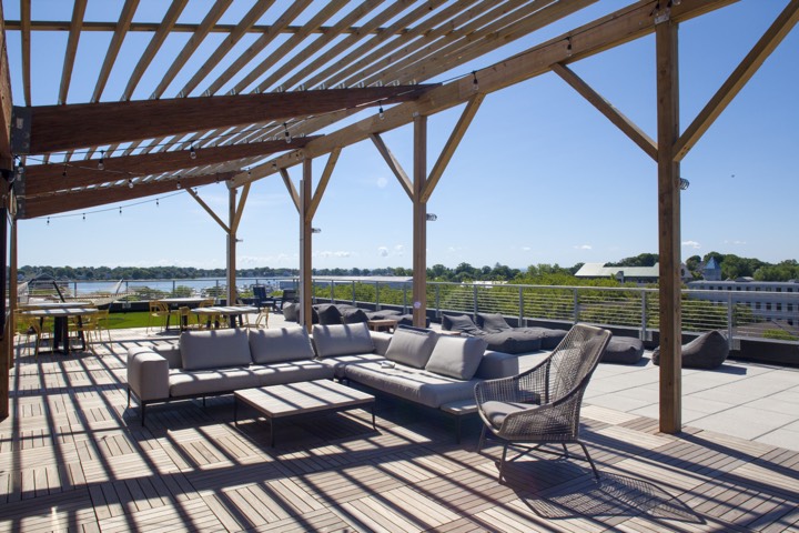 19 Day, South Norwalk CT — Rooftop deck