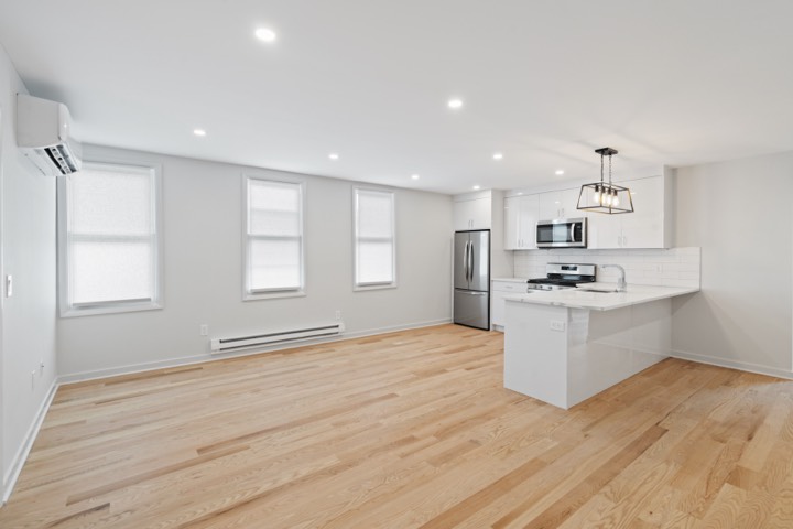 32-36 Purchase Street, Rye NY — Open kitchen with island